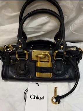 Mini Chloé Paddington with padlock & key